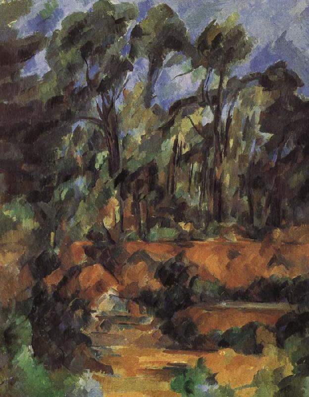 Paul Cezanne forest